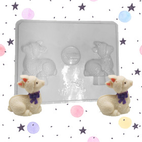 Molde ovejita 3D
