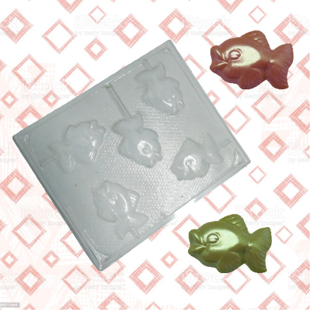 Molde peces x5