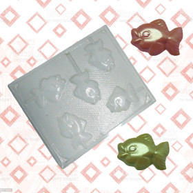 Molde peces x5
