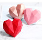 Molde chocolate corazones geométricos x 6