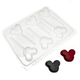 Molde mickey bombon x 6