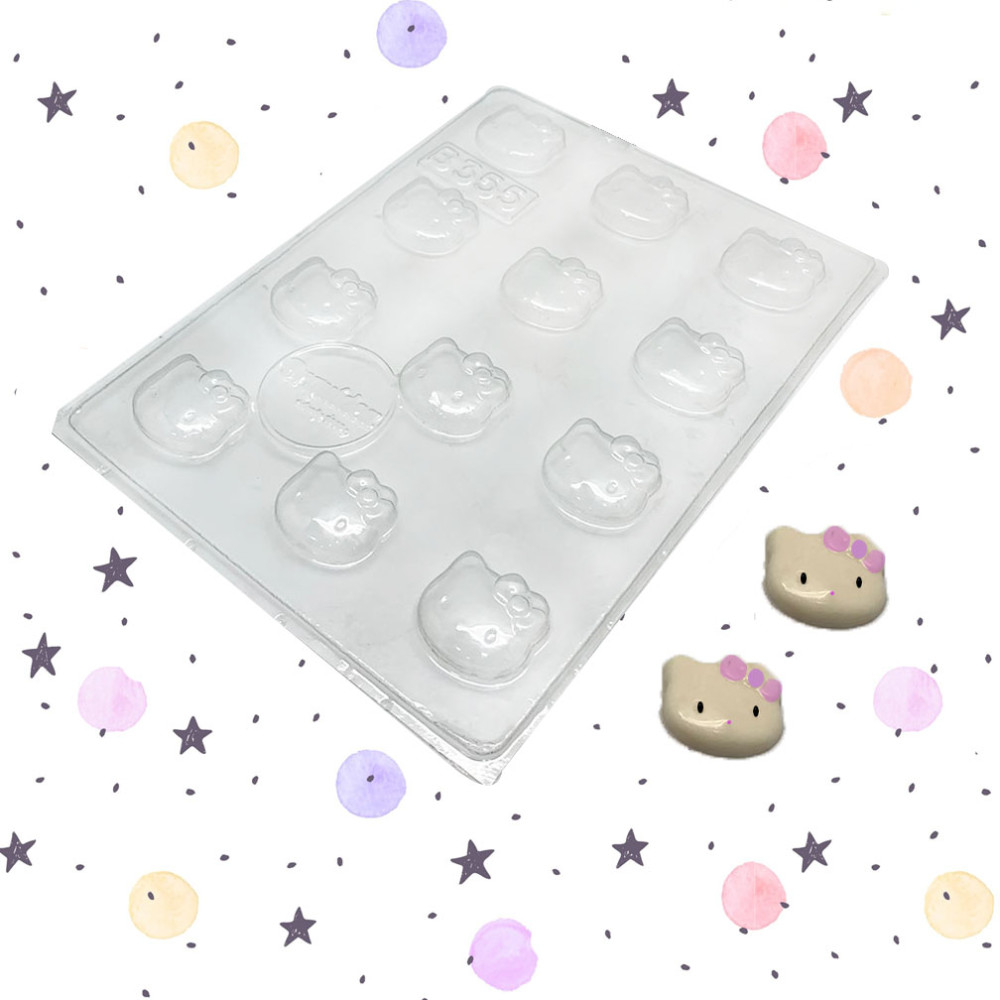 Molde Hello kitty x 12