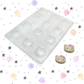 Molde Hello kitty x 12