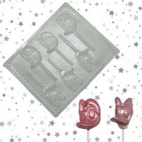 Molde pata daisy  x 6 Cav