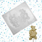 Molde placa pato donald  x 2 Cav