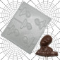 Molde spiderman placa x 5