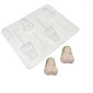 Molde erótico mujer x 4