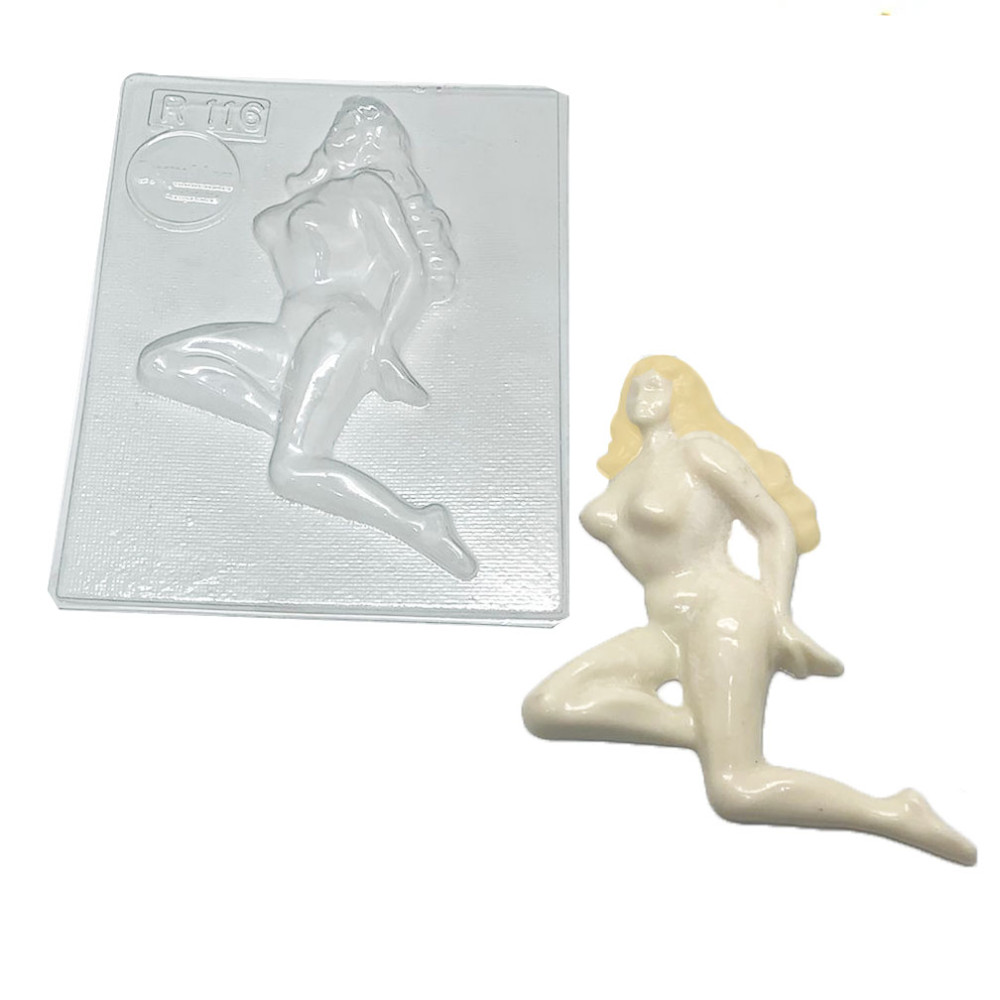 Molde chocolate mujer sensual