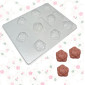 Molde rosas x 9 Cav