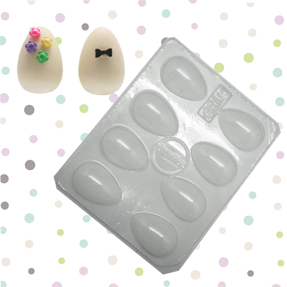 Molde chocolate huevos x 8 Cav