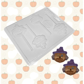 Molde chocolate espantapajaros x 4 Cav