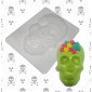 Molde chocolate calavera gigante 