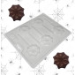 Molde chocolate telaraña x 5 Cav