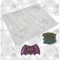 Molde chocolate Hallowenn surtido x 4 Cav