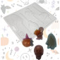 Molde chocolate halloween x 4 Cav