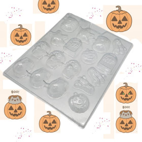Molde chocolate halloween x17