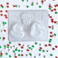 Molde cajiita papa noel