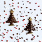 Molde arbol navidad x2