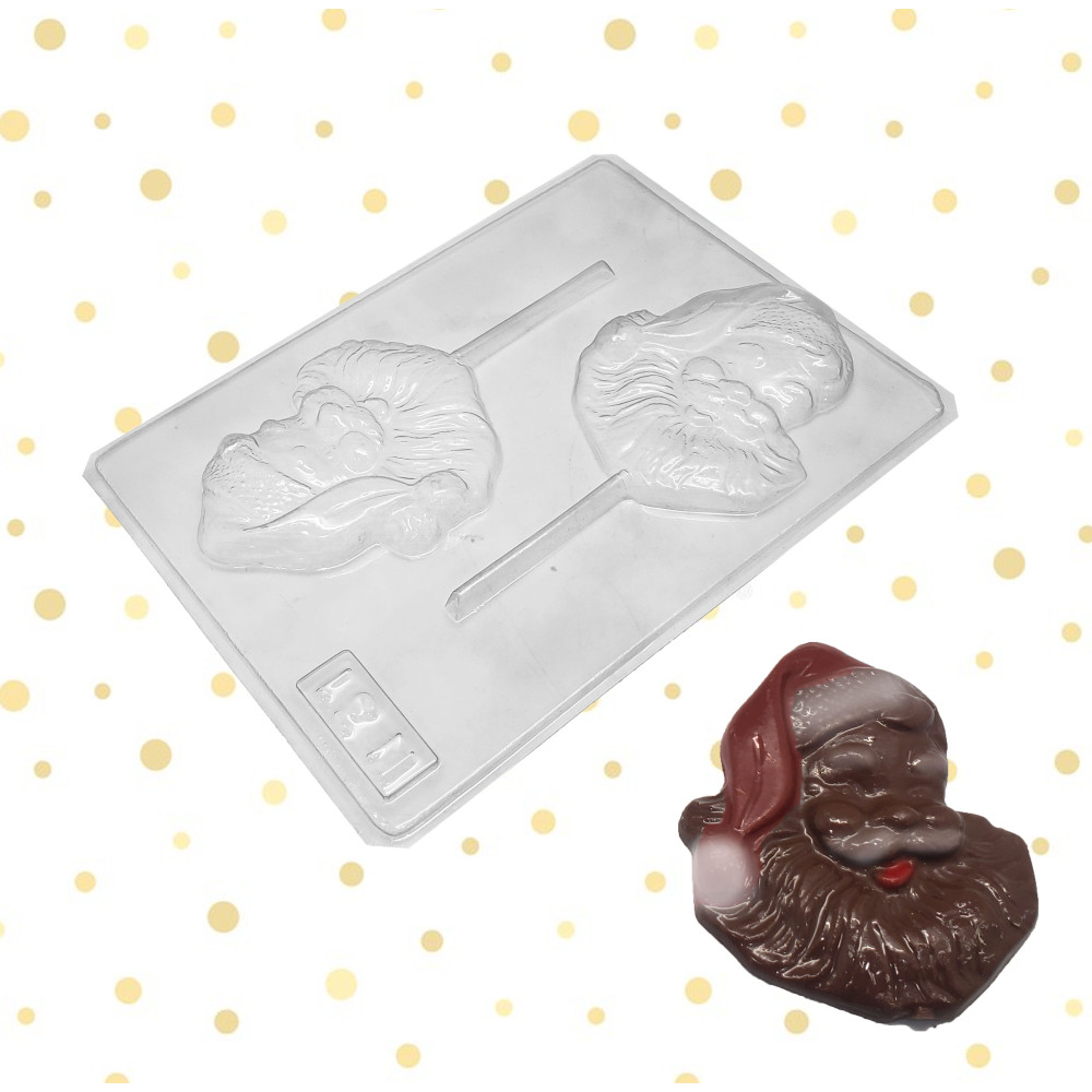 Molde papa noel  x2
