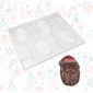 Molde  papa noel  x4