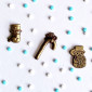 Molde figuras navideñas x 9