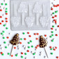 Molde arbol navidad decorado x5