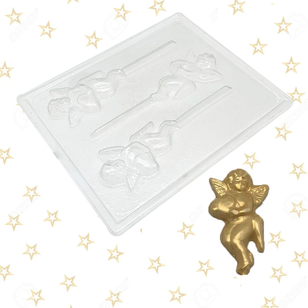 Molde angelito colombina x 3