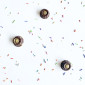 Molde bombon rizado x 12 Cav
