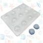 Molde bombon conchas  x 11