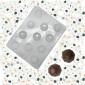 Molde choco diamante x 11