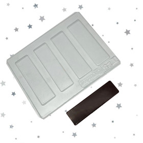 Molde lamina chocolate x4