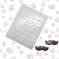 Molde chocolate mini bigotes x24