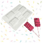 Molde paleta decorada x 4