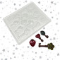 Molde choco llaves y candado x 14