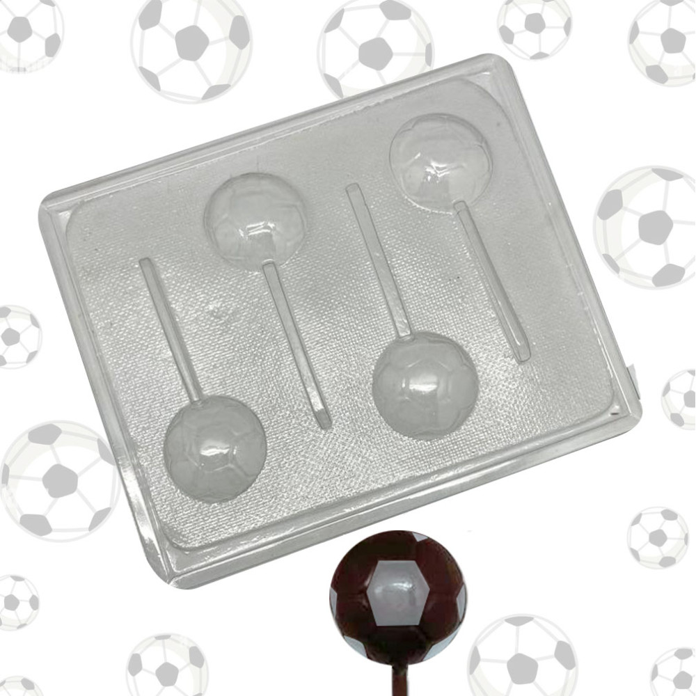 Molde colombina balón futbol x 4