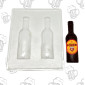 Molde botella x 2
