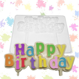 Molde Topper happy birthday