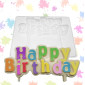 Molde Topper happy birthday