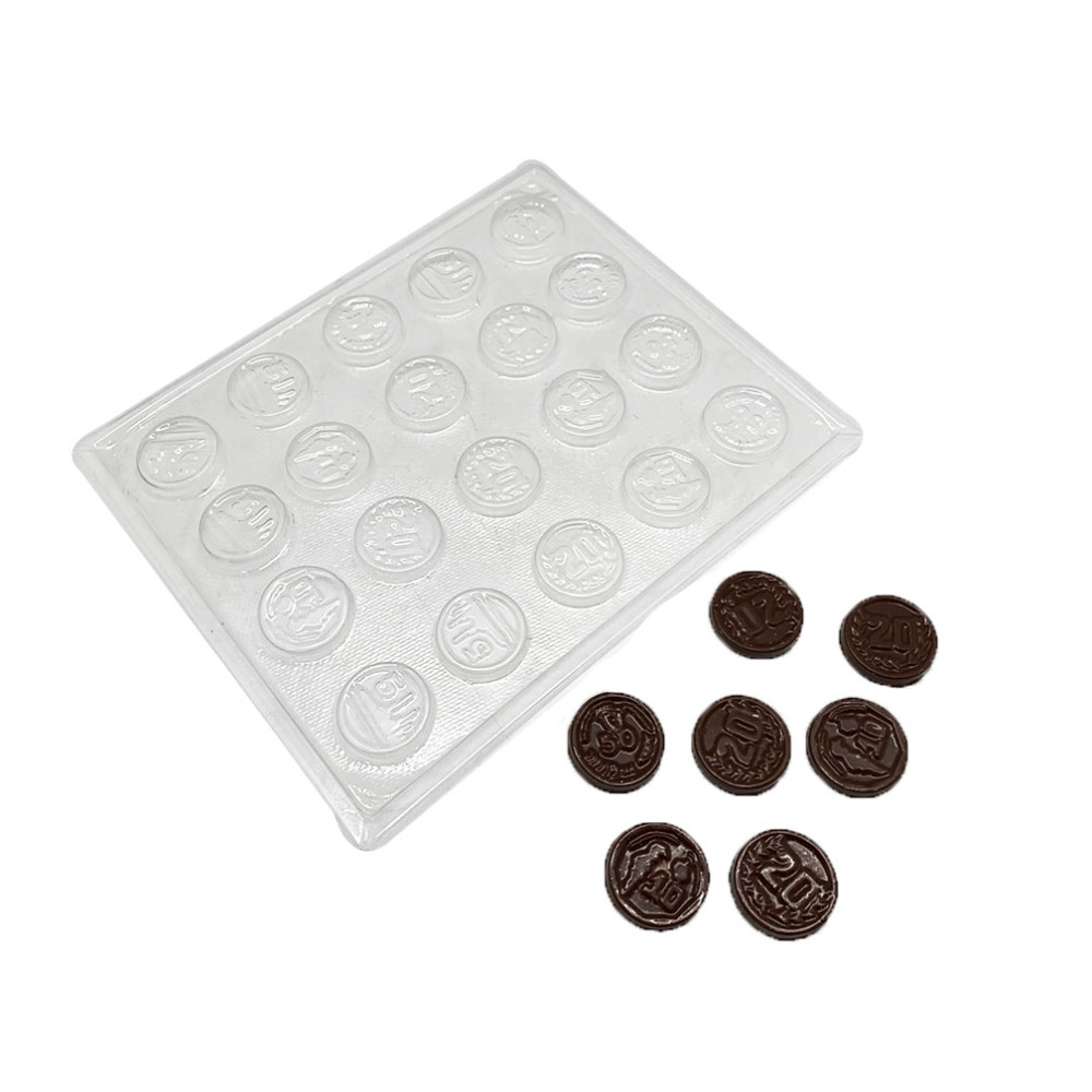 Molde monedas x 20