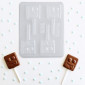 Molde chocolate caras x 4