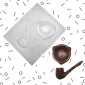 Molde chocolate pipa-cenicero