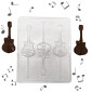 Molde guitarra x 3