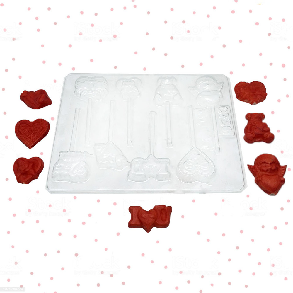 Molde san Valentín x 8