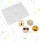 Molde emoticones  x 5
