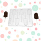 Molde  paletas x 5