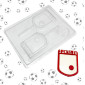 Molde  escudo santa fe x 2
