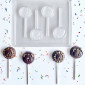 Molde choco animalitos x 4 Cav