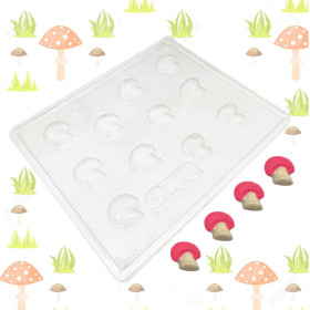 Molde  Hongos x 11