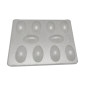 Molde chocolate huevos x 10