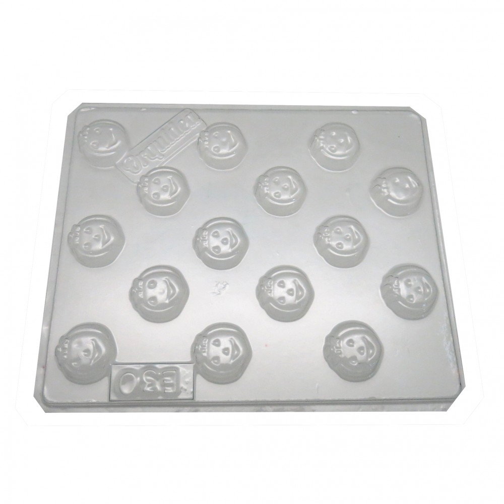 Molde chocolate calabaza x 15 Cav